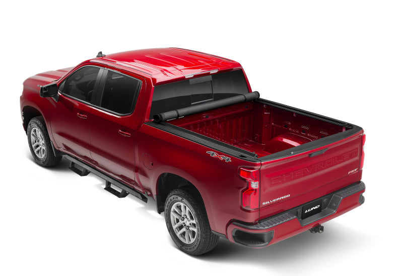 Lund 99-07 Chevy Silverado 1500 (5.8ft. Bed) Genesis Elite Roll Up Tonneau Cover - Black