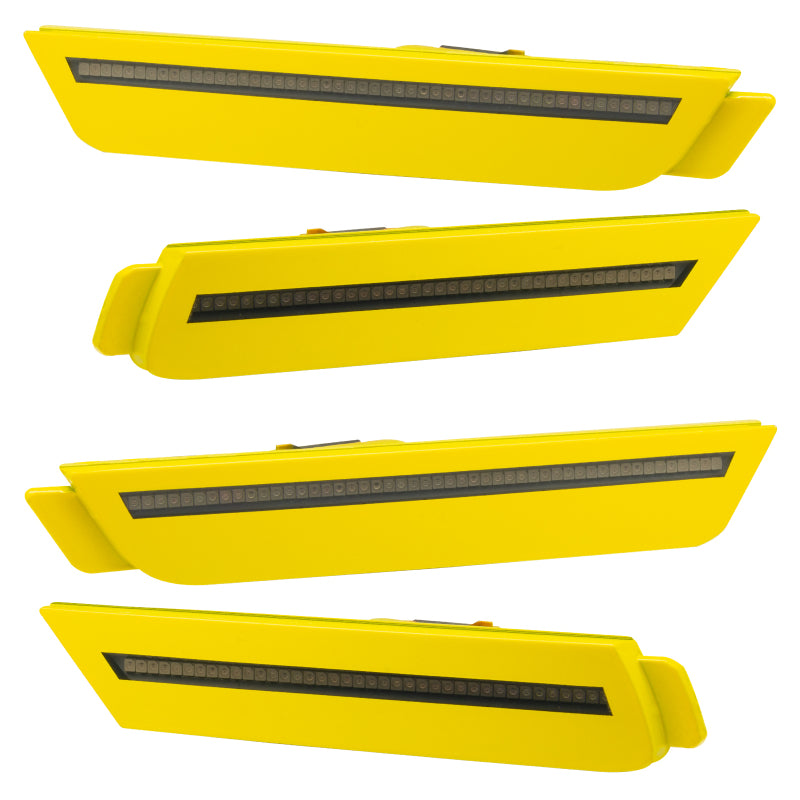 Oracle 10-15 Chevrolet Camaro Concept Sidemarker Set - Tinted - Rally Yellow (GCO)