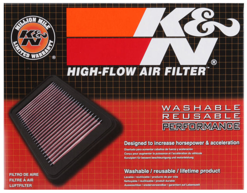 K&N 91-96 Hyundai S Coupe L4-1.5L F/I Replacement Drop In Air Filter