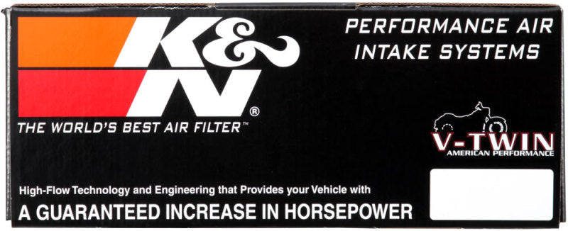 K&N Street Metal Intake System - Hammer- Chrome Intake System-Harley Davidson