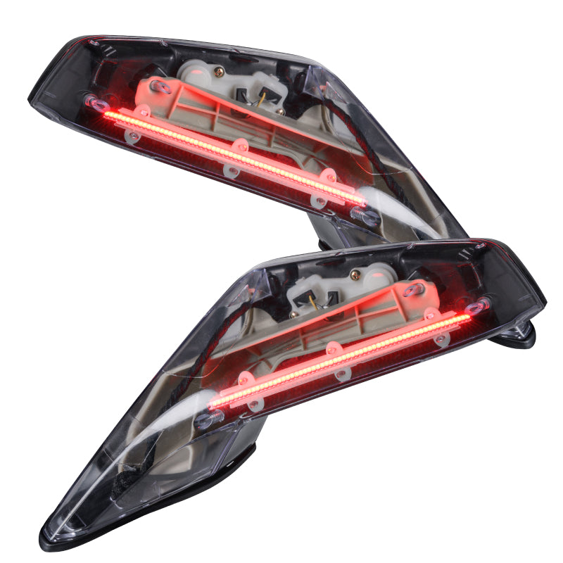 Oracle 10-15 Chevy Camaro Concept Side Mirrors - Ghosted - Dual Intensity - Imperial Blue (GAP)