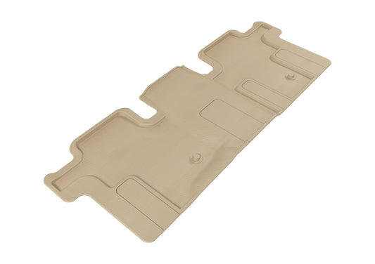 3D MAXpider 2013-2020 Nissan/Infiniti Pathfinder/QX60/JX Kagu 2nd Row Floormats - Tan