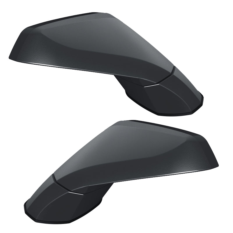 Oracle 05-13 Chevy Corvette C6 XM Concept Side Mirrors - Ghosted - Cyber Grey Metallic (GBV)