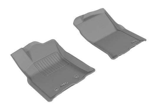 3D MAXpider 2016-2017 Toyota Tacoma Access Cab/Double Cab Kagu 1st Row Floormat - Gray