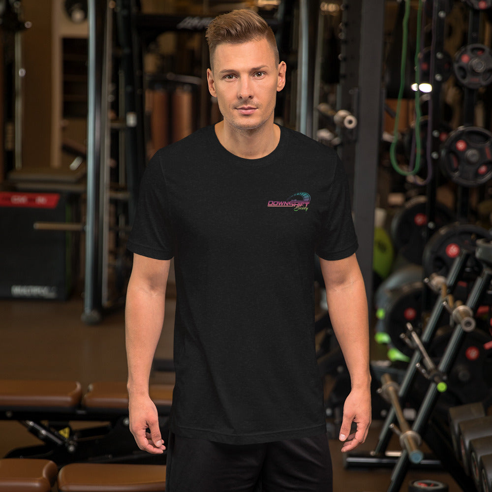 Downshift Society Unisex t-shirt